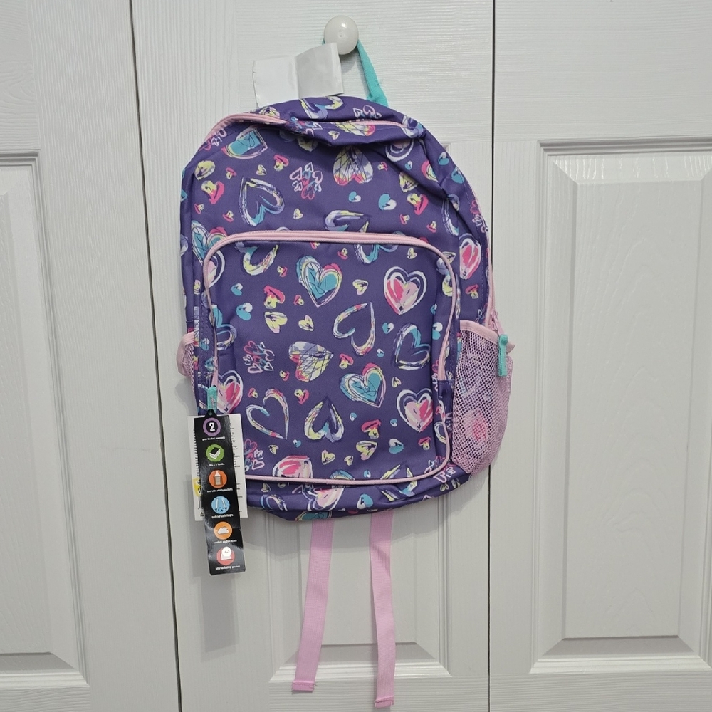 🆕️ Kids Heart Pattern Backpack